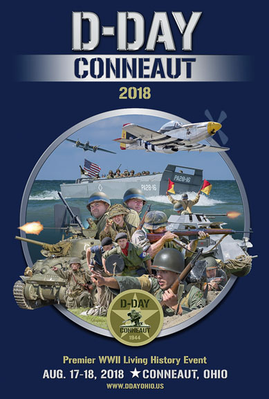 D-Day Conneaut This Friday and Saturday August 17th and 18th  Eric Montgomery, Veterans Coordinator