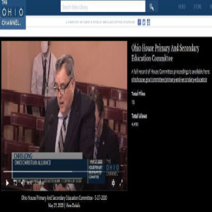 OCA President Chris Long Testimony Defending Constitutional Studies in the Ohio Classroom