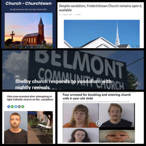 More Ohio churches attacked by vandals- The increase in vandalism is concerning public officials