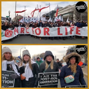 A report on this year’s March for Life and the anticipation of the overturning of Roe v. Wade