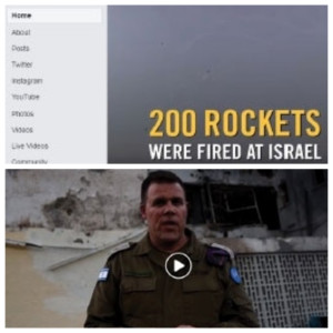 Israel Under Rocket Attack by Hamas from Gaza