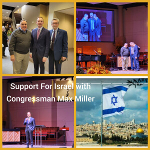 Support for the State of Israel and the Jewish People with Congressman Max Miller
