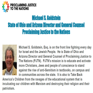 Interview with Mike Goldstein on supporting the State  of Israel and fighting back against anti-Semitism