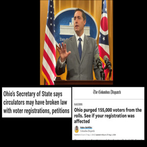 Election Integrity Ohio SOS moves to purge inactive voters and finds illegals registering and voting