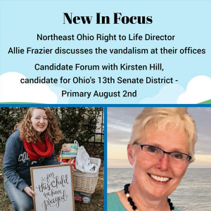 Northeast Ohio Right to Life Director Allie Frazier discusses the vandalism at their office and candidate Kirsten Hill