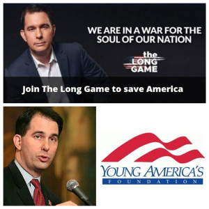 America is under siege Interview with Gov. Scott Walker, New President of Young Americas Foundation