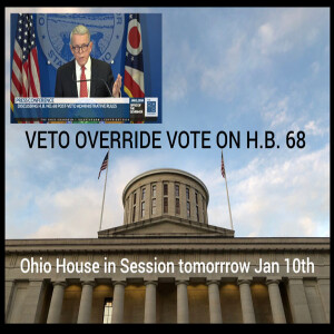 Veto Override Vote on H.B. 68 Wednesday at the Ohio Statehouse