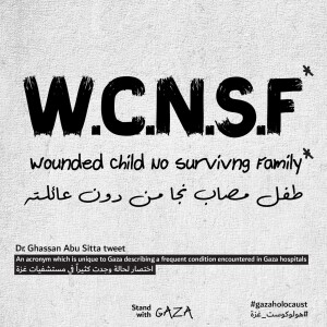 New song:  ”Wounded Child -- No Surviving Family (WCNSF)”