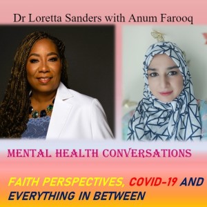 Dr Loretta Sanders with Anum Farooq