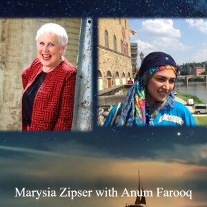 Marysia Zipser with Anum Farooq