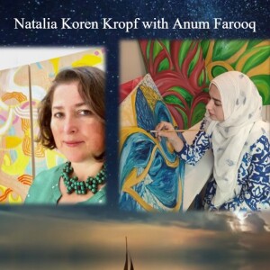 Anum Farooq with Natalia Koren Kropf