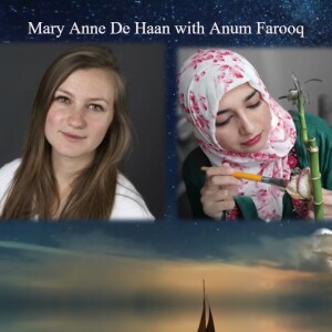 Mary Anne De Haan with Anum Farooq