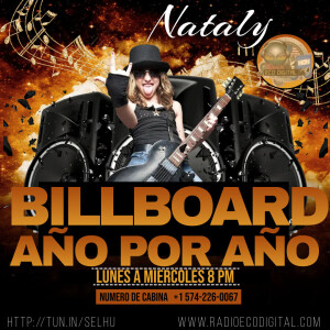 BILLBOARD AÑO POR AÑO 3 JULIO 2024