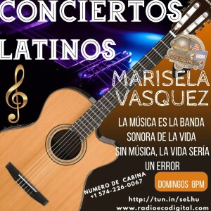 CONCIERTOS LATINOS 11 DE JUNIO