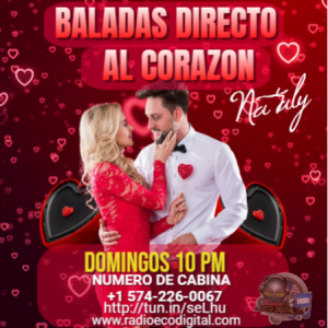 BALADAS DIRECTO  AL CORAZON 01 DICIEMBRE 2024