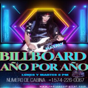 BILBOARD AÑO POR AÑO 14 ENERO 2025