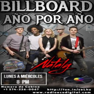 BILLBOARD AÑO POR AÑO 21 AGOSTO 2023