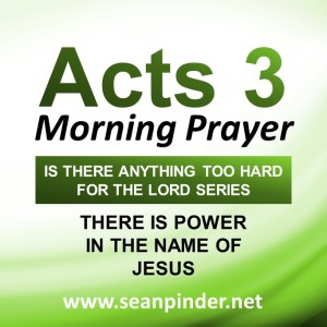 There’s Power in the Name of Jesus