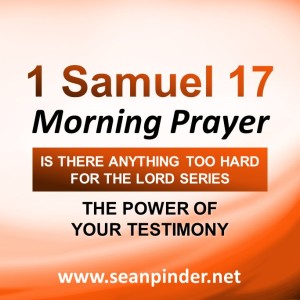The Power of Your Testimony