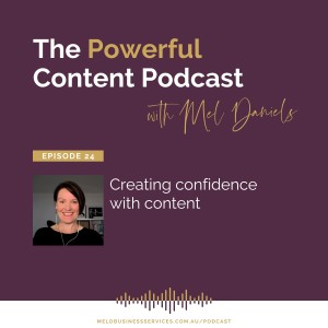 Creating confidence with content