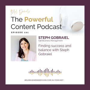 Finding success and balance with Steph Gobraiel