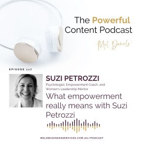 What empowerment really means with Suzi Petrozzi