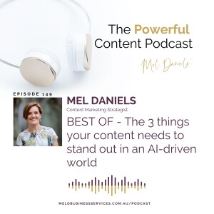 BEST OF - The 3 things your content needs to stand out in an AI-driven world