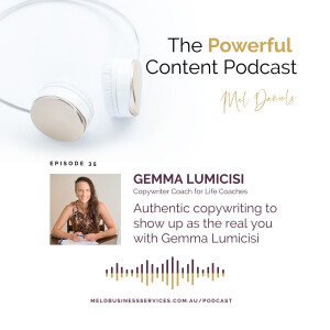 Authentic copywriting to show up as the real you with Gemma Lumicisi