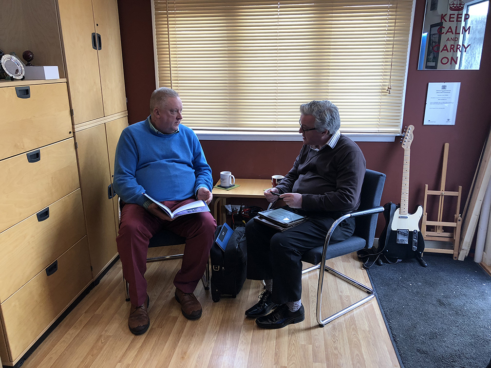 In conversation with... Gary Robinson and John Ross