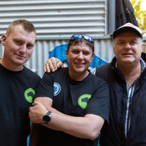 Rod Culleton, Ben Tilbury and Andrew Gleeson of GAP