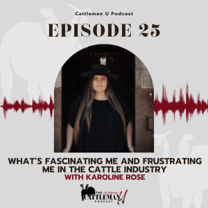 What’s Fascinating Me and Frustrating Me in the Cattle Industry with Karoline Rose