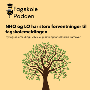 NHO og LO har store forventninger til fagskolemeldingen