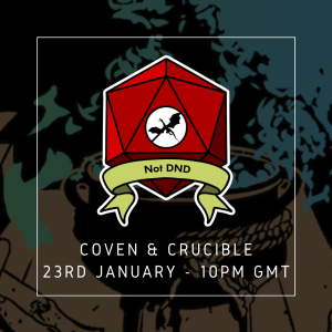 #37 Coven & Crucible with roach and Stephan Kelly