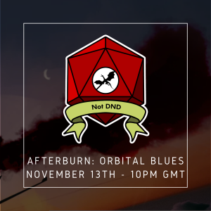 #71 Orbital Blues: Afterburn with Sam Sleney & Zachary Cox