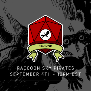 #63 Raccoon Sky Pirates with Chris Sellers