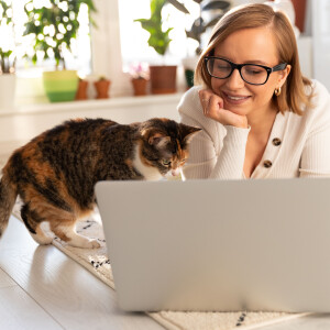 Comedy Cat podcast. Life with Bucky. Guests: world-renown tax experts Picard Pocket and Kitty Hoover. Shania Twain telegram.