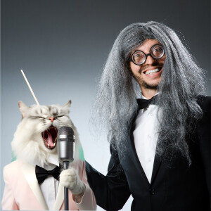 Comedy Cat Poddcast! Guest: music composer Franz Schubert and Kitty Mozart.