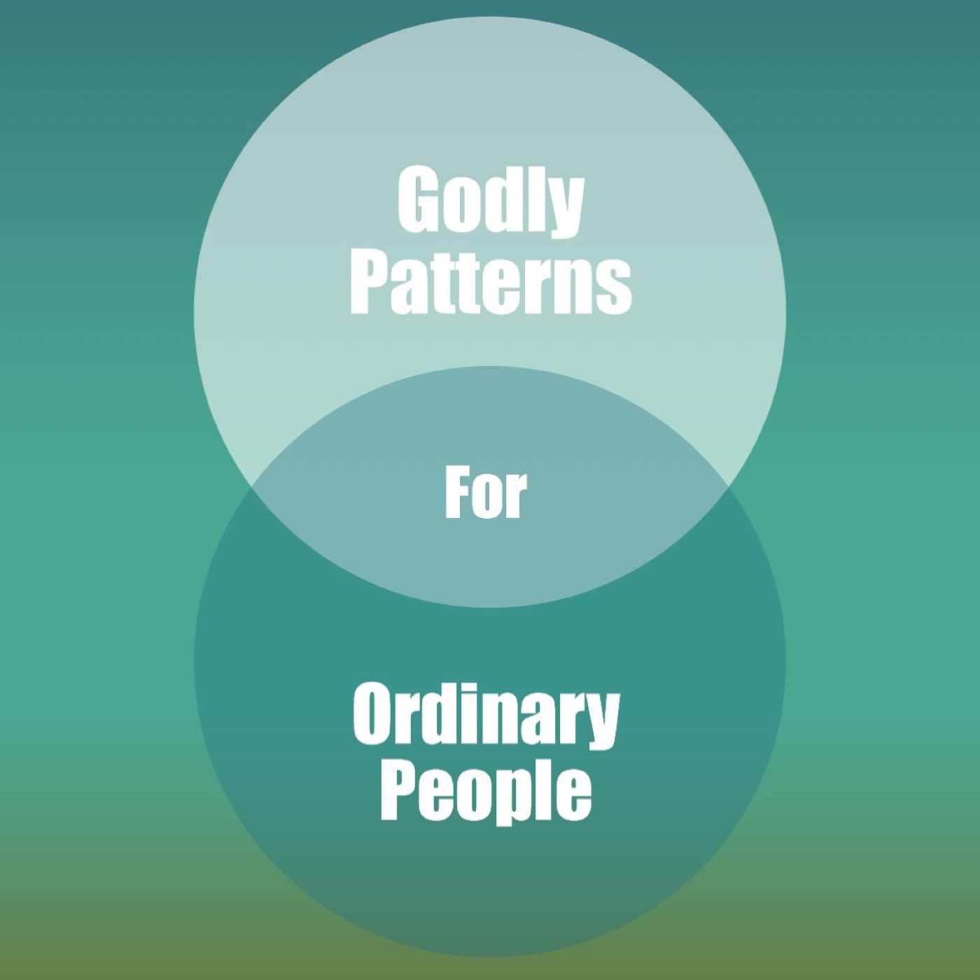 Godly Patterns for Ordinary People - Making God's math your math