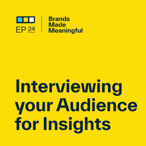 Episode 24: Interviewing your Audience for Insights