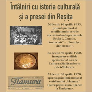 ÎNTÂLNIRI CU ISTORIA CULTURALĂ ȘI A PRESEI DIN REȘIȚA - Casa de Cultură a Sindicatelor