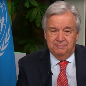 Mesajul de Anul Nou 2024 al Secretarului general al Națiunilor Unite, António Guterres