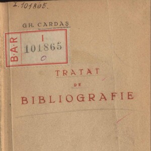 Epopeea plagiatului cărții lui Gheorghe Cardaș: Tratat de bibliografie (1931) - episodul 1