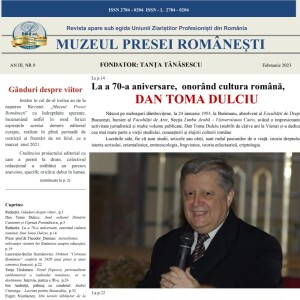 Revista “Muzeul Presei Românești”