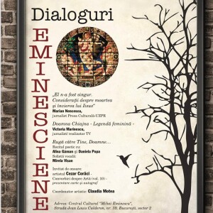 Presa culturală - Manifestare sub genericul „Dialoguri eminesciene”