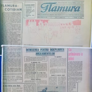 Ziarul "Flamura" de la Reșița, la ceas aniversar