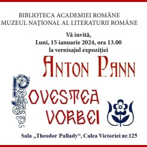 Eveniment „Anton Pann“ la Biblioteca Academiei Române, cu prilejul Zilei Culturii Naționale