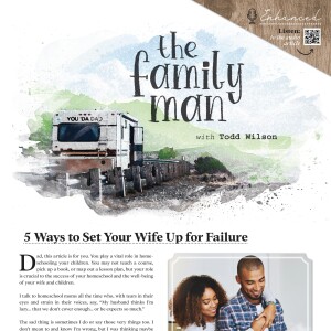 The Family Man | 5 Ways to Set Your Wife Up for Failure