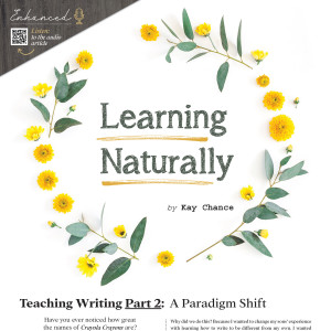 Learning Naturally | Teaching Writing Part: 2