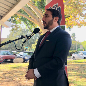 Leo Zacky for California Governer 2026, Speaking for Peoples Rights in Pasadena California 10-13-24