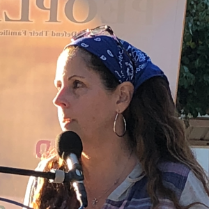 Dawn Berry speaking at the Peoples Rights gathering in Pasadena, California 11-13-22